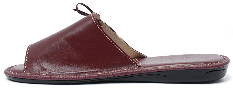 женские тапочки натуральная кожа evalli 