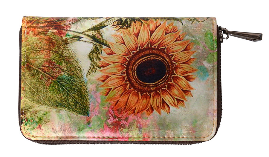 женский кошелек натуральная кожа корея