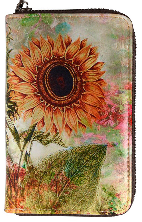 женский кошелек натуральная кожа корея