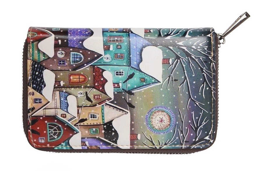 женский кошелек натуральная кожа корея