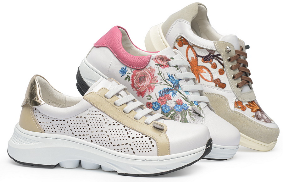 женские кроссовки натуральная кожа gugu германия