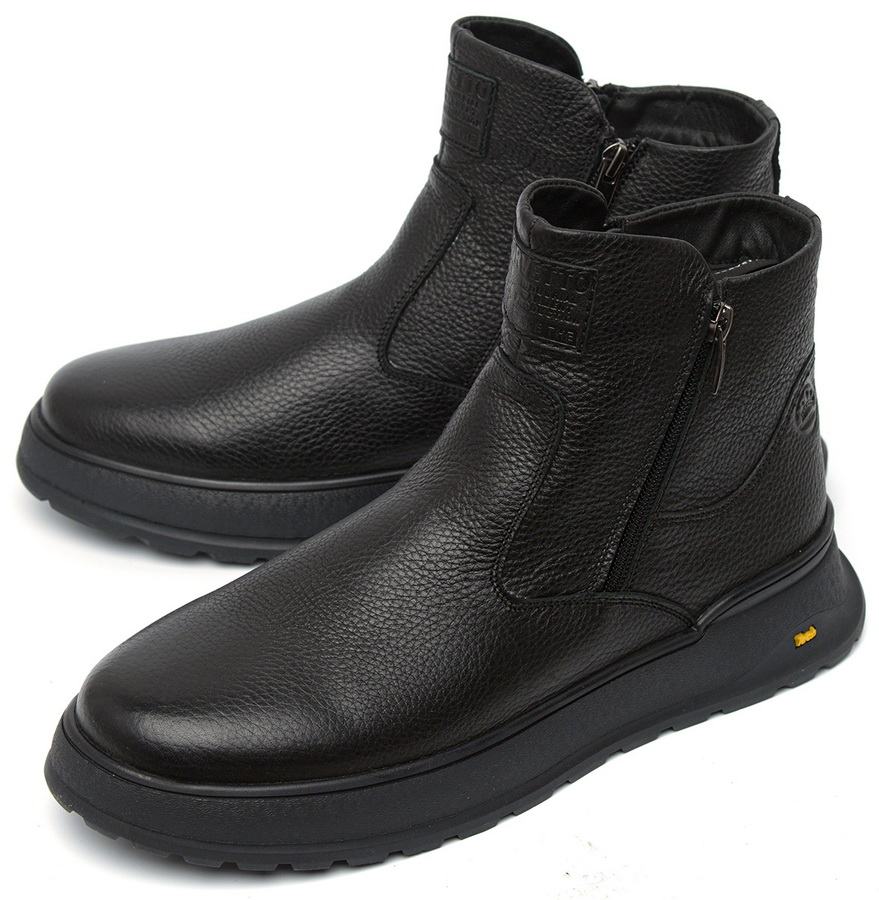 мужские ботинки натуральная кожа / натуральный мех corvetto