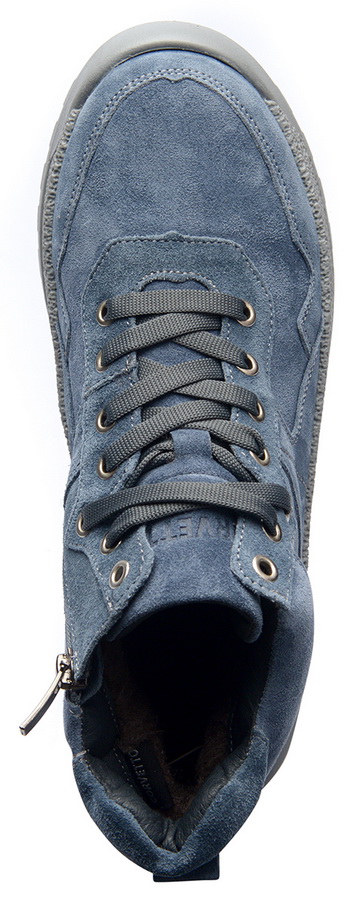 женские ботинки натуральная кожа(велюр) / натуральная шерсть corvetto италия