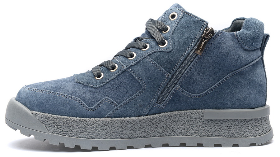 женские ботинки натуральная кожа(велюр) / натуральная шерсть corvetto италия