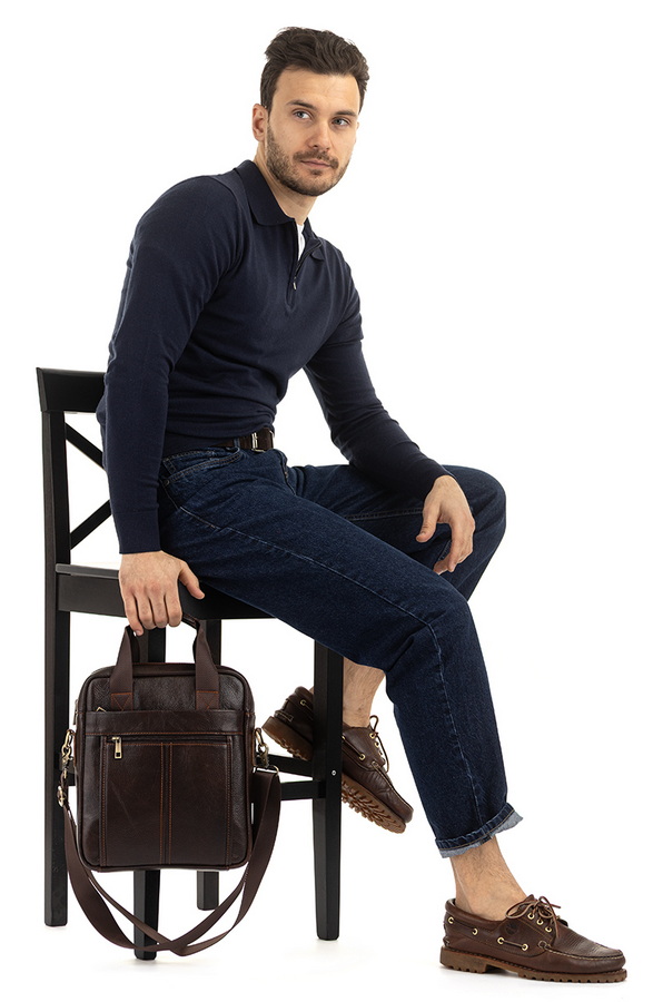 сумка мужская натуральная кожа corvetto