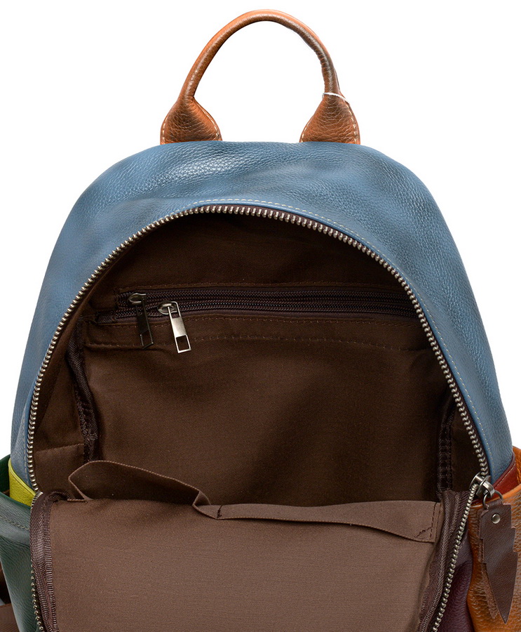 рюкзак женский натуральная кожа kikilok корея