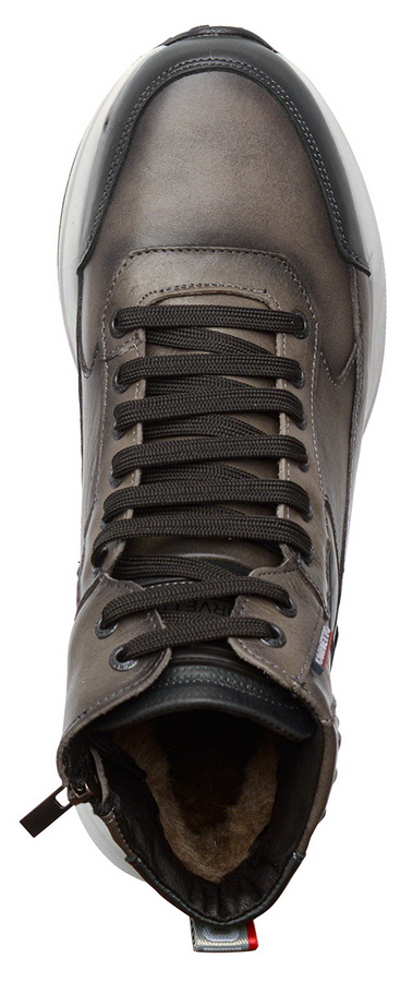 мужские кроссовки натуральная кожа / шерсть corvetto