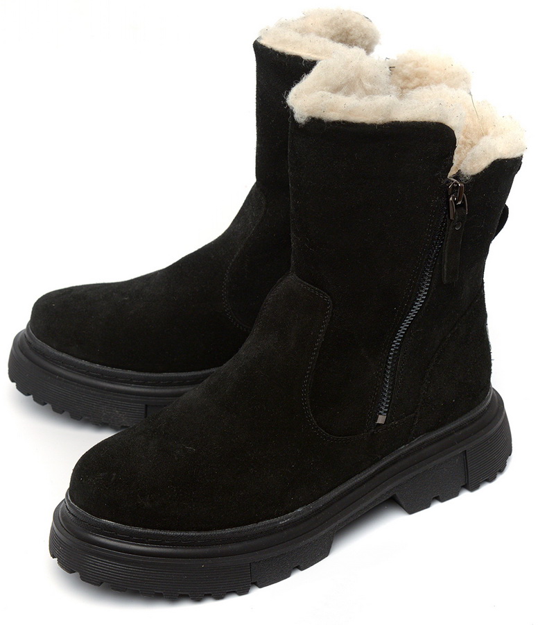 женские сапоги натуральная кожа(велюр) /натуральная  шерсть corvetto италия