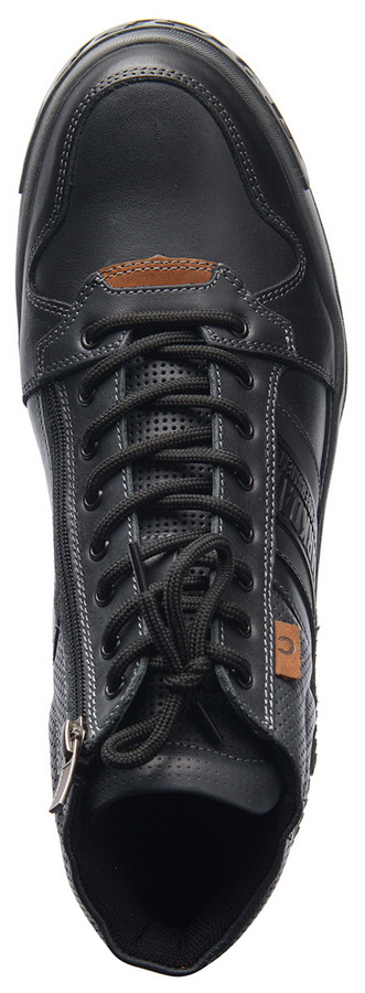 мужские кроссовки натуральная кожа / шерсть corvetto