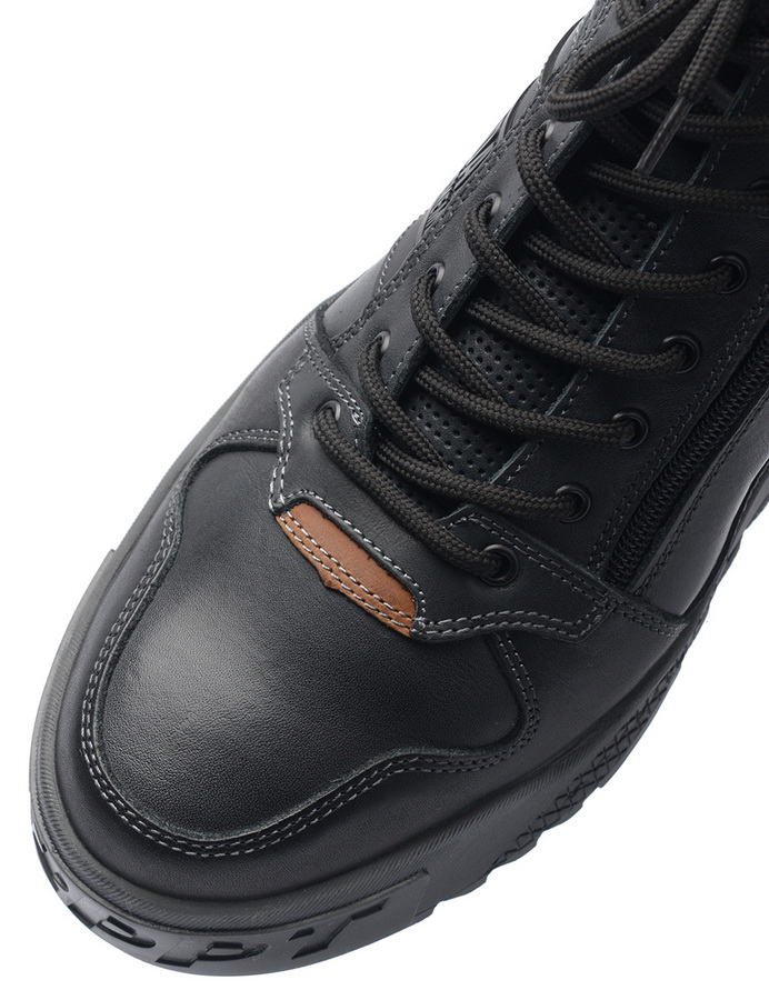 мужские кроссовки натуральная кожа / шерсть corvetto