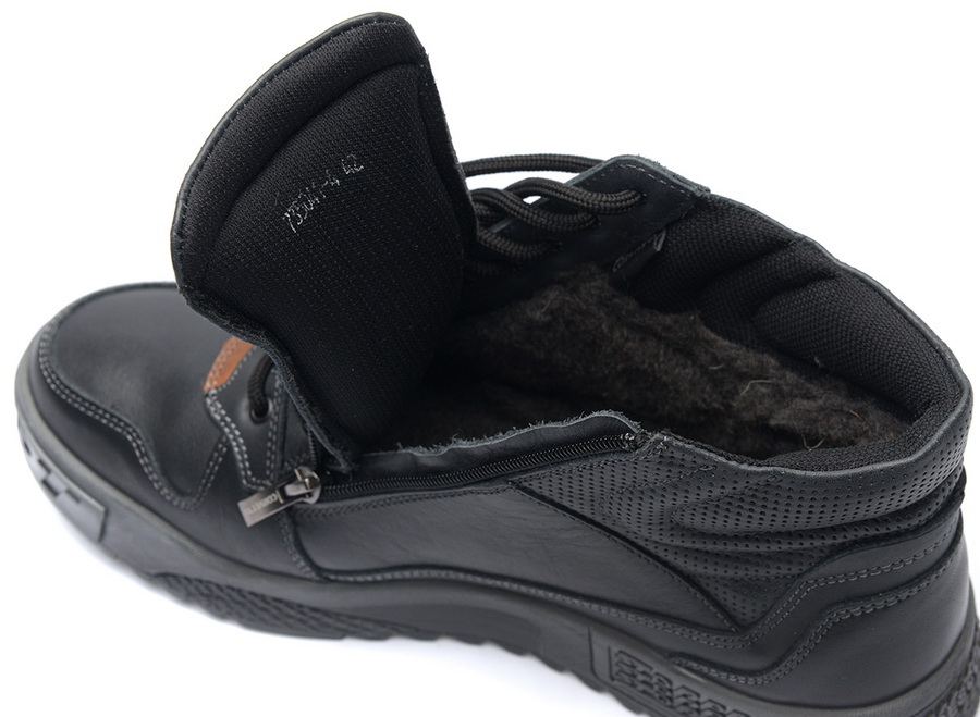 мужские кроссовки натуральная кожа / шерсть corvetto