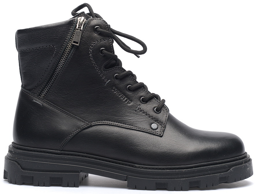 мужские ботинки натуральная кожа / натуральный мех corvetto