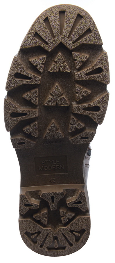 мужские ботинки натуральная кожа / натуральный мех corvetto