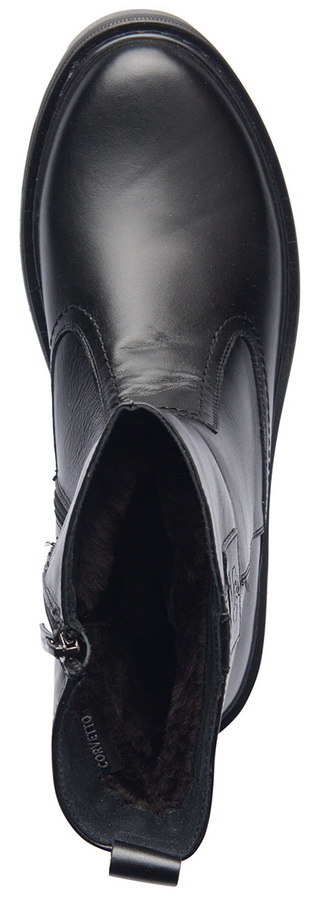 мужские сапоги натуральная кожа / натуральный мех corvetto