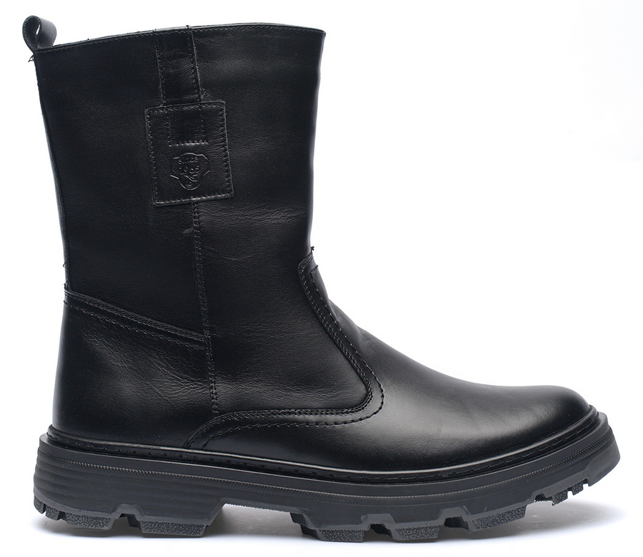 мужские сапоги натуральная кожа / натуральный мех corvetto