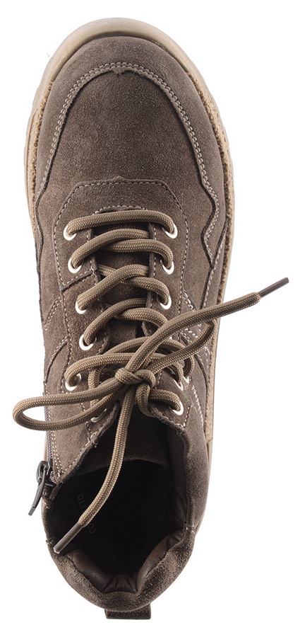 женские ботинки натуральная кожа(велюр) / натуральная шерсть corvetto италия