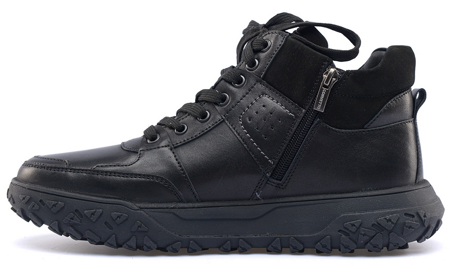 мужские ботинки полуспортивные натуральная кожа / шерсть corvetto