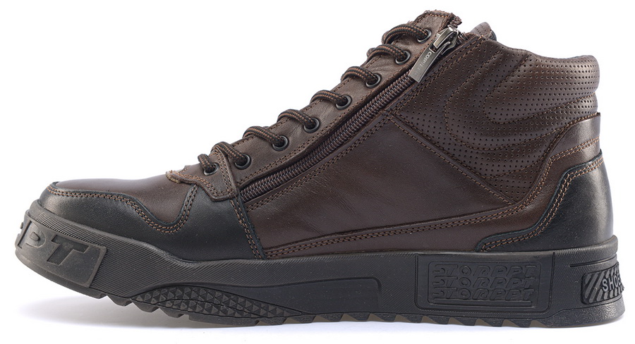 мужские кроссовки натуральная кожа / шерсть corvetto