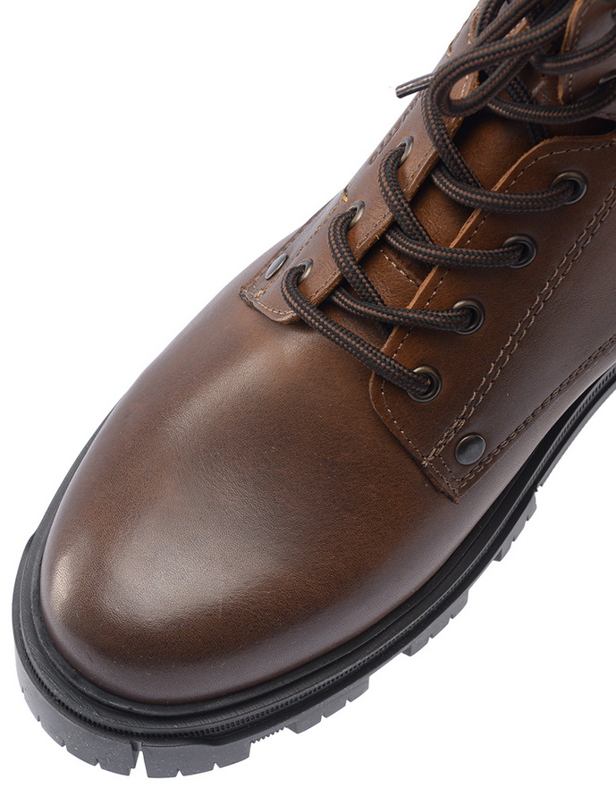 мужские ботинки натуральная кожа / натуральный мех corvetto