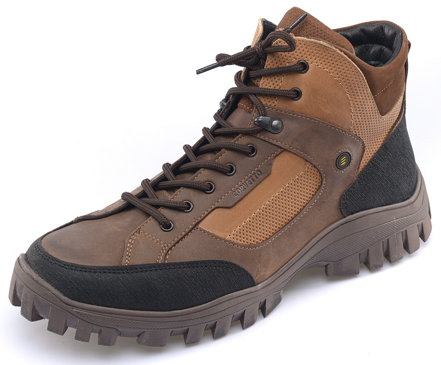 мужские кроссовки натуральная кожа(нубук) / шерсть corvetto