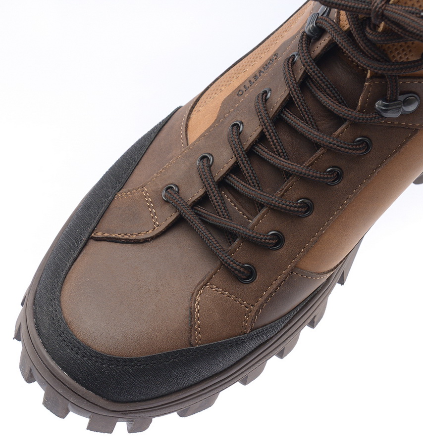 мужские кроссовки натуральная кожа(нубук) / шерсть corvetto