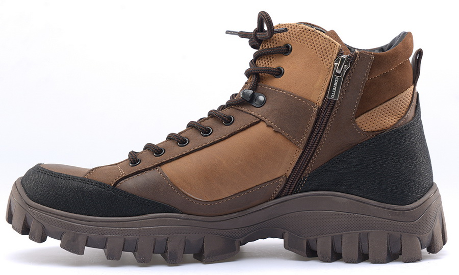 мужские кроссовки натуральная кожа(нубук) / шерсть corvetto