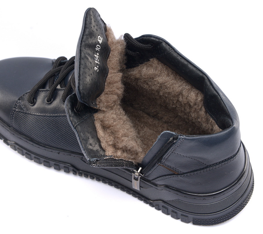 мужские ботинки натуральная кожа / натуральная шерсть corvetto