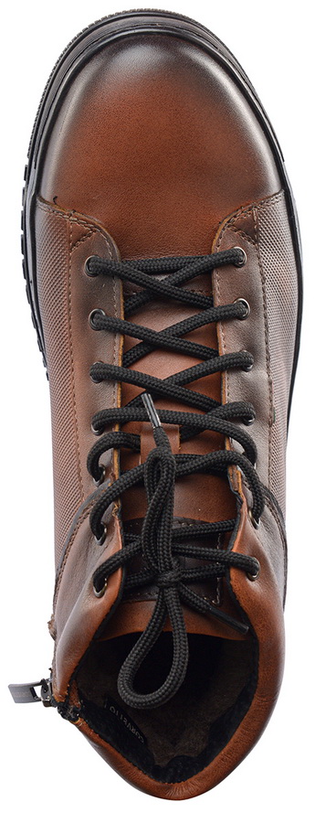 мужские ботинки натуральная кожа / натуральная шерсть corvetto