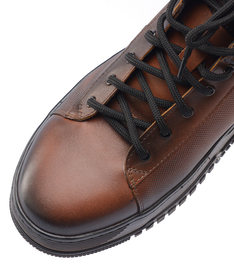 мужские ботинки натуральная кожа / натуральная шерсть corvetto