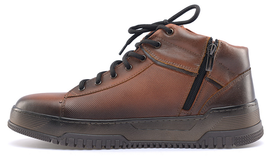 мужские ботинки натуральная кожа / натуральная шерсть corvetto