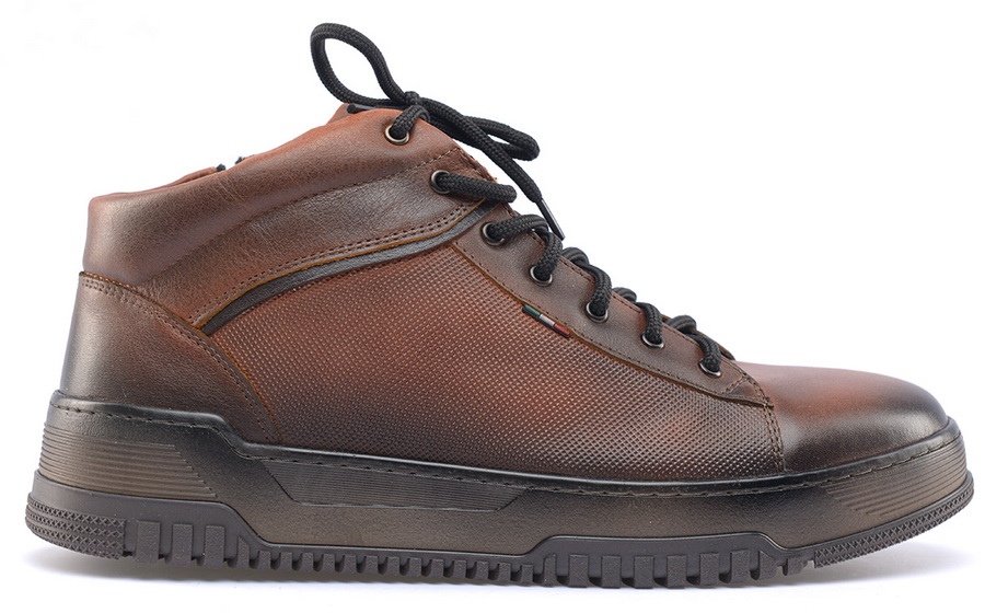 мужские ботинки натуральная кожа / натуральная шерсть corvetto