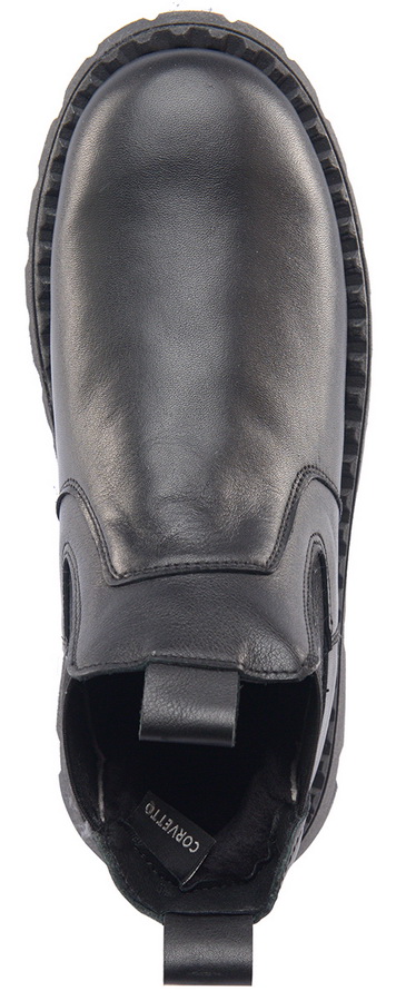 женские ботинки натуральная кожа / натуральный мех corvetto италия