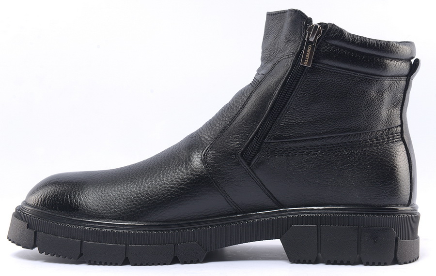 мужские ботинки натуральная кожа / натуральный мех corvetto