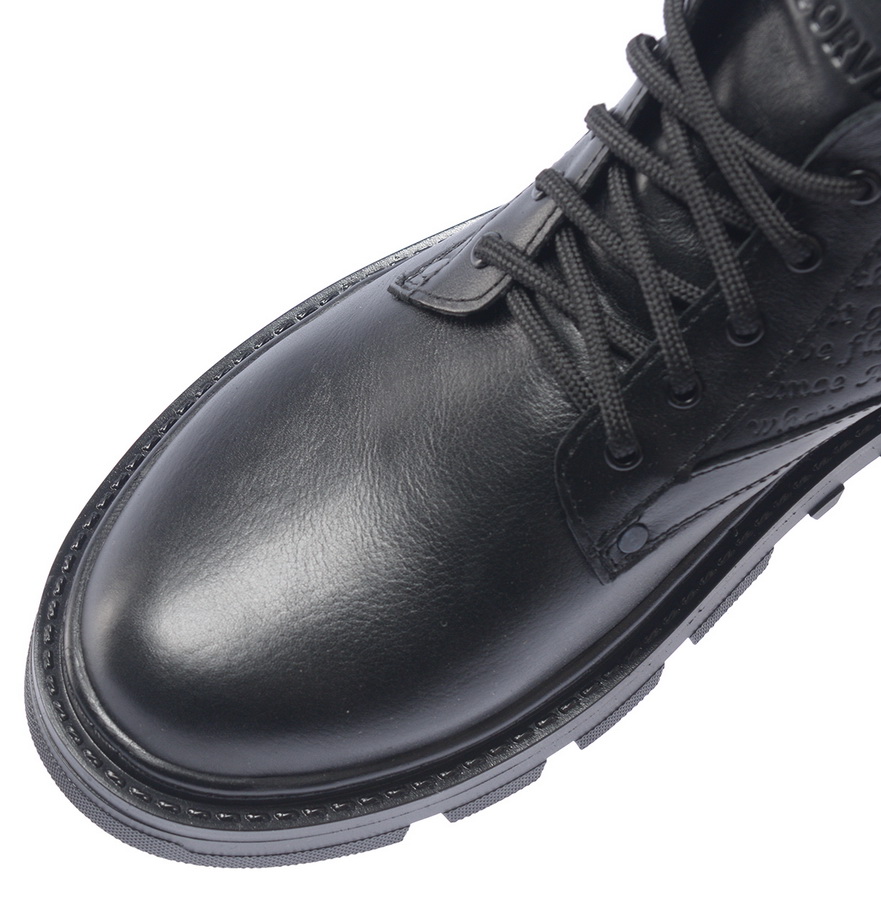 мужские ботинки натуральная кожа / натуральный мех corvetto