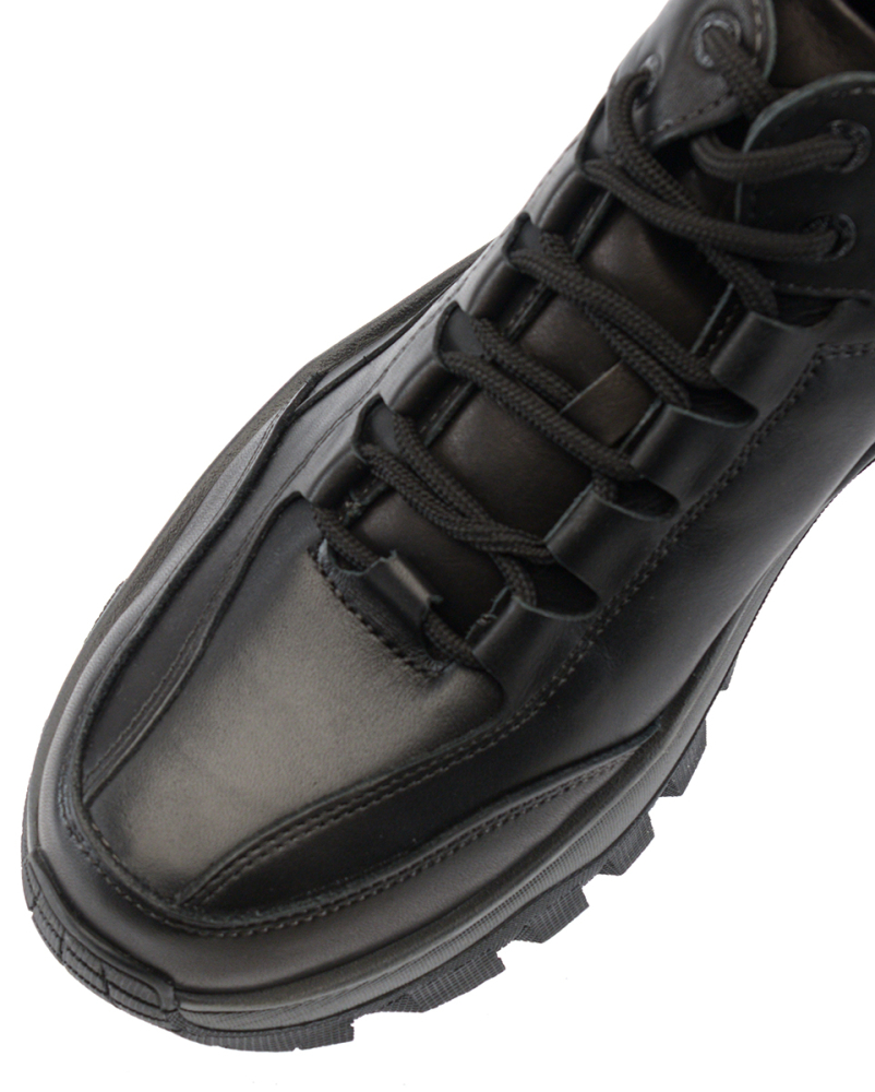 мужские ботинки полуспорт натуральная кожа / шерсть corvetto