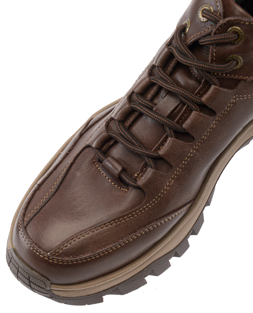 мужские ботинки полуспорт натуральная кожа / шерсть corvetto