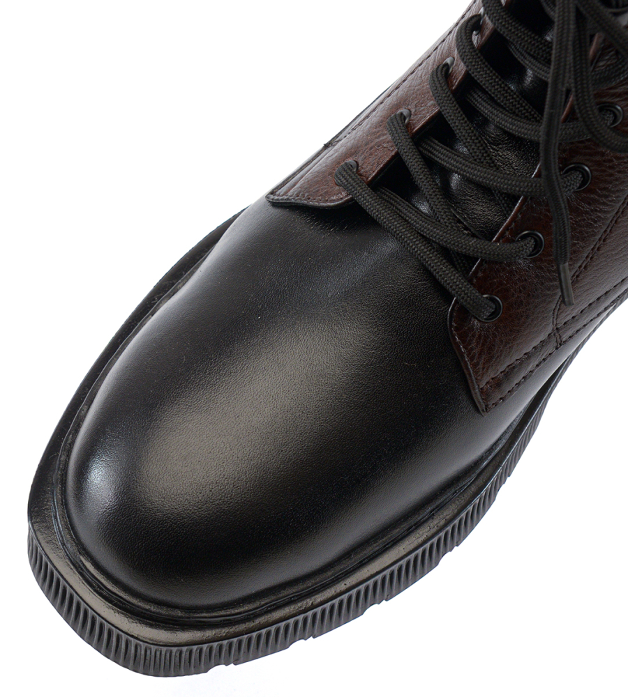 мужские ботинки натуральная кожа / натуральный мех corvetto