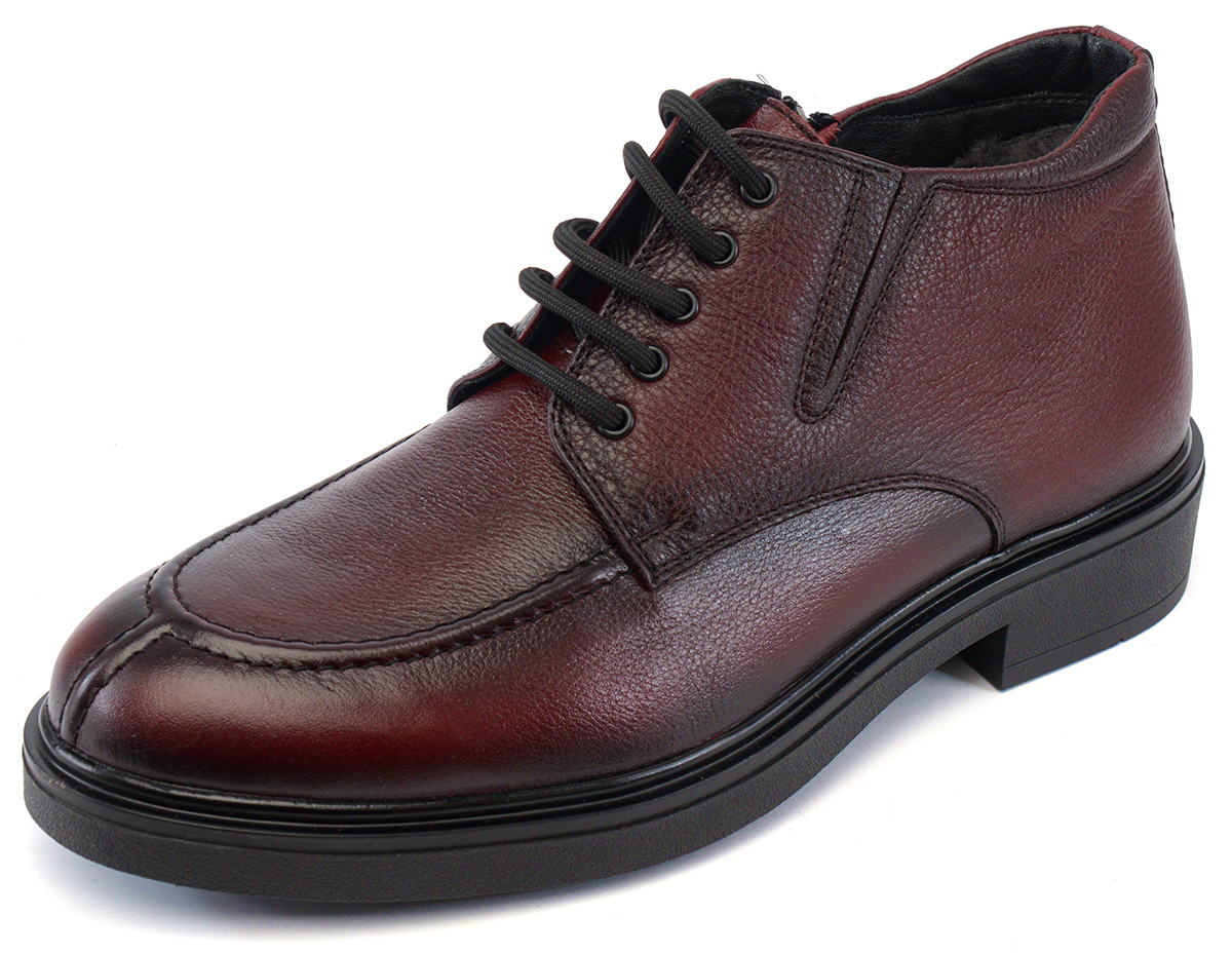 мужские ботинки натуральная кожа / натуральный мех corvetto