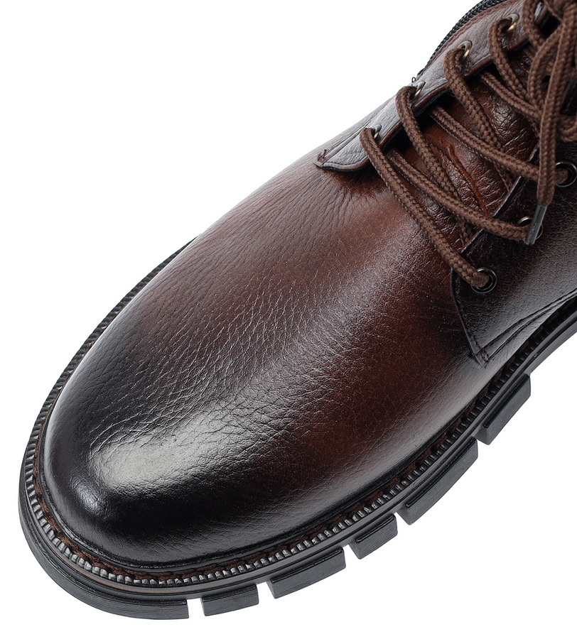 мужские ботинки натуральная кожа / натуральный мех corvetto