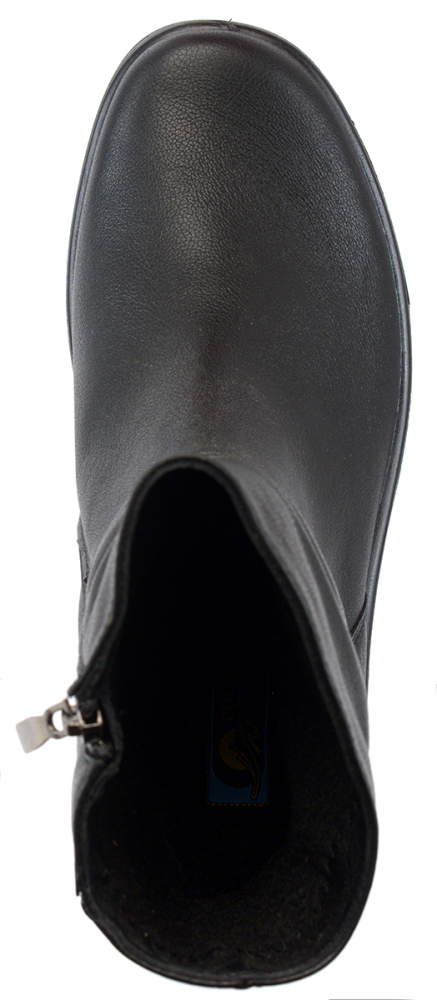 женские полусапоги натуральная кожа / байка росвест россия