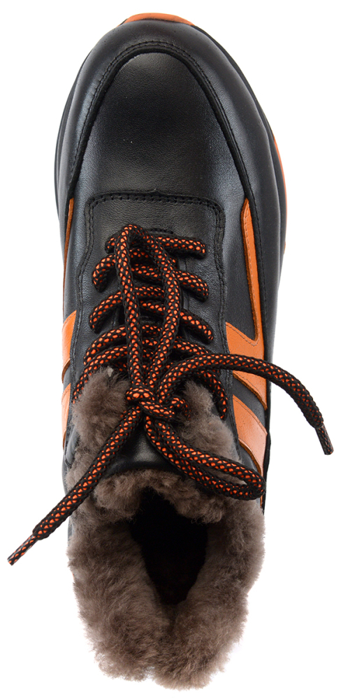 женские ботинки натуральная кожа / натуральный мех corvetto италия