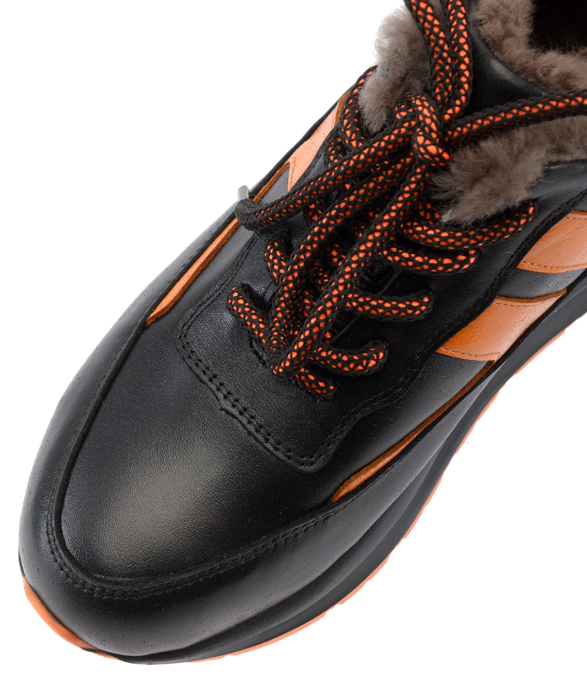 женские ботинки натуральная кожа / натуральный мех corvetto италия