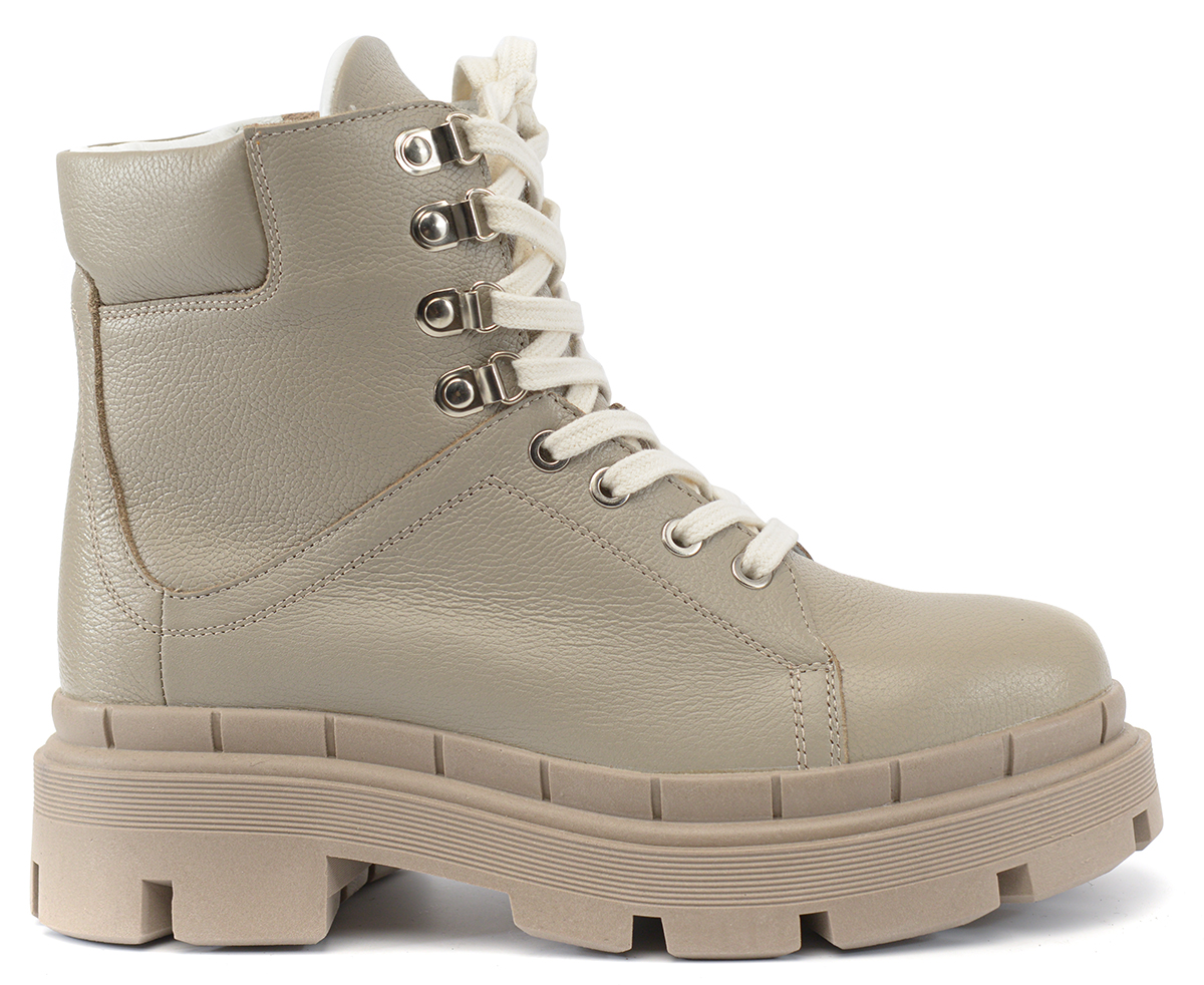 женские ботинки натуральная кожа / шерсть corvetto италия