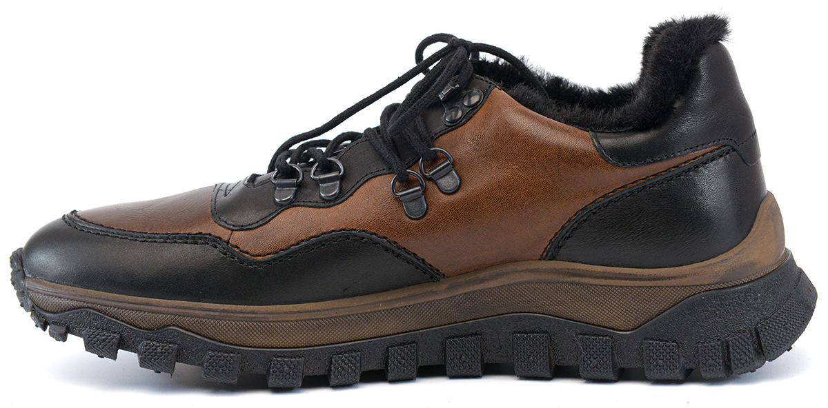 мужские ботинки натуральная кожа / шерсть corvetto