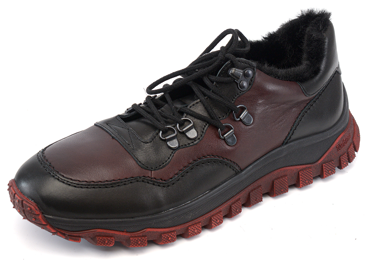 мужские ботинки натуральная кожа / шерсть corvetto