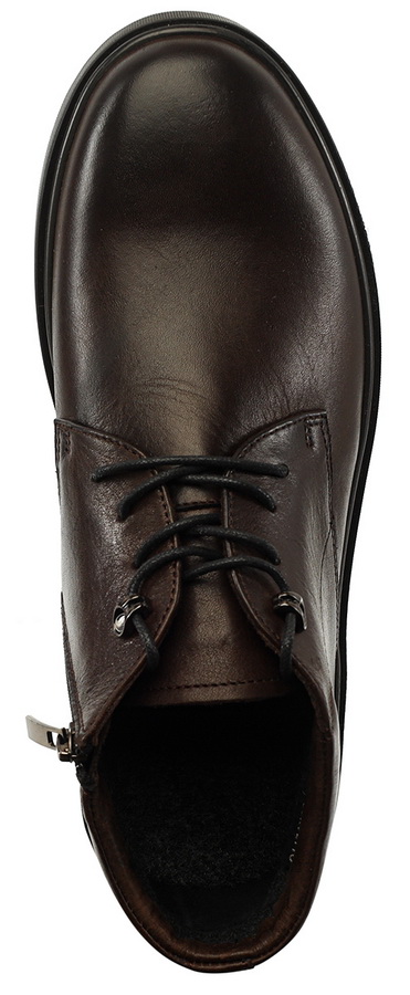 мужские ботинки натуральная кожа/байка corvetto италия