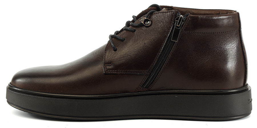 мужские ботинки натуральная кожа/байка corvetto италия