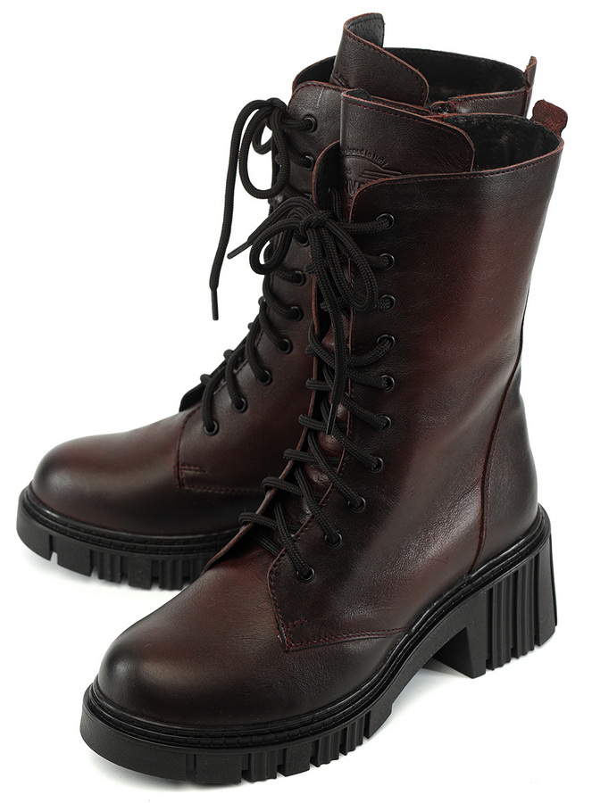 женские полусапоги натуральная кожа / шерсть corvetto италия