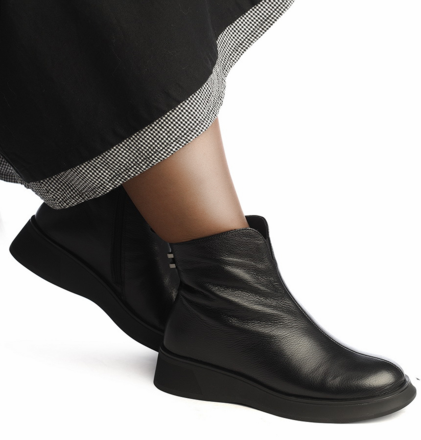 женские ботинки натуральная кожа/ натуральный мех gugu германия