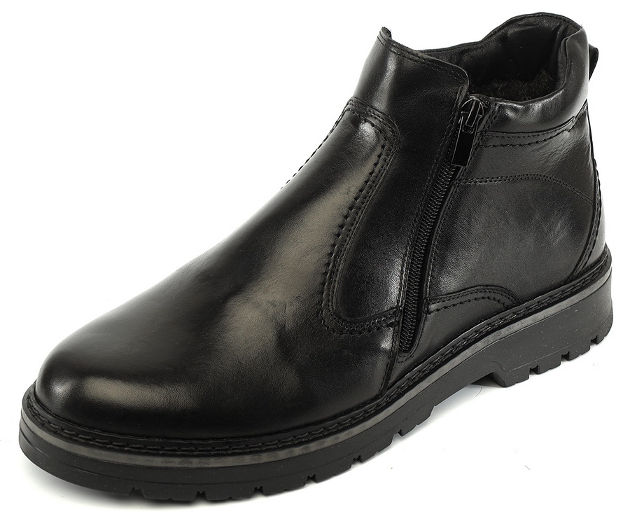 мужские ботинки натуральная кожа / шерсть wellkraft россия